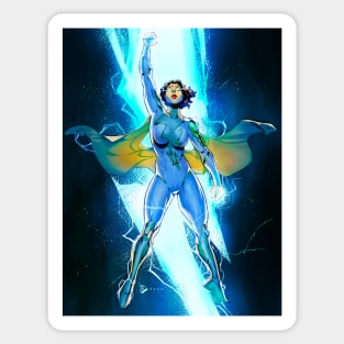 Thunder Woman Sticker